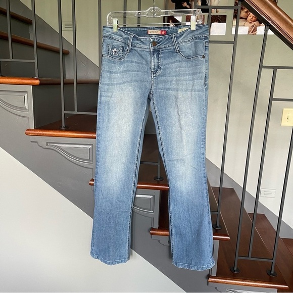 People Liberation Slim Bootcut Jeans 7/8 light wash - Picture 6 of 11